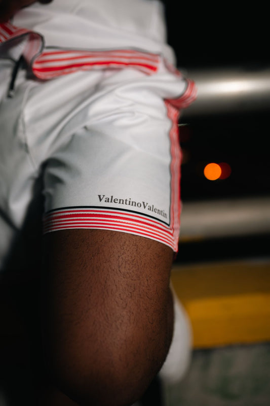 SET COMPLETO | FULL SET - AVR 11 - RED AND WHITE (CAMISA Y SHORT)