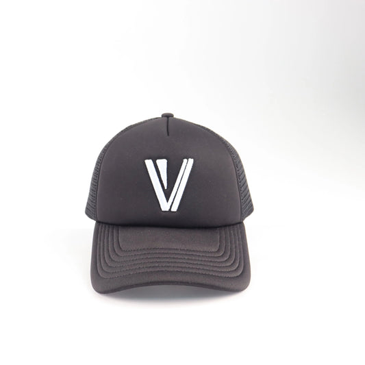 Black ValentinoValentin Trucker Cap