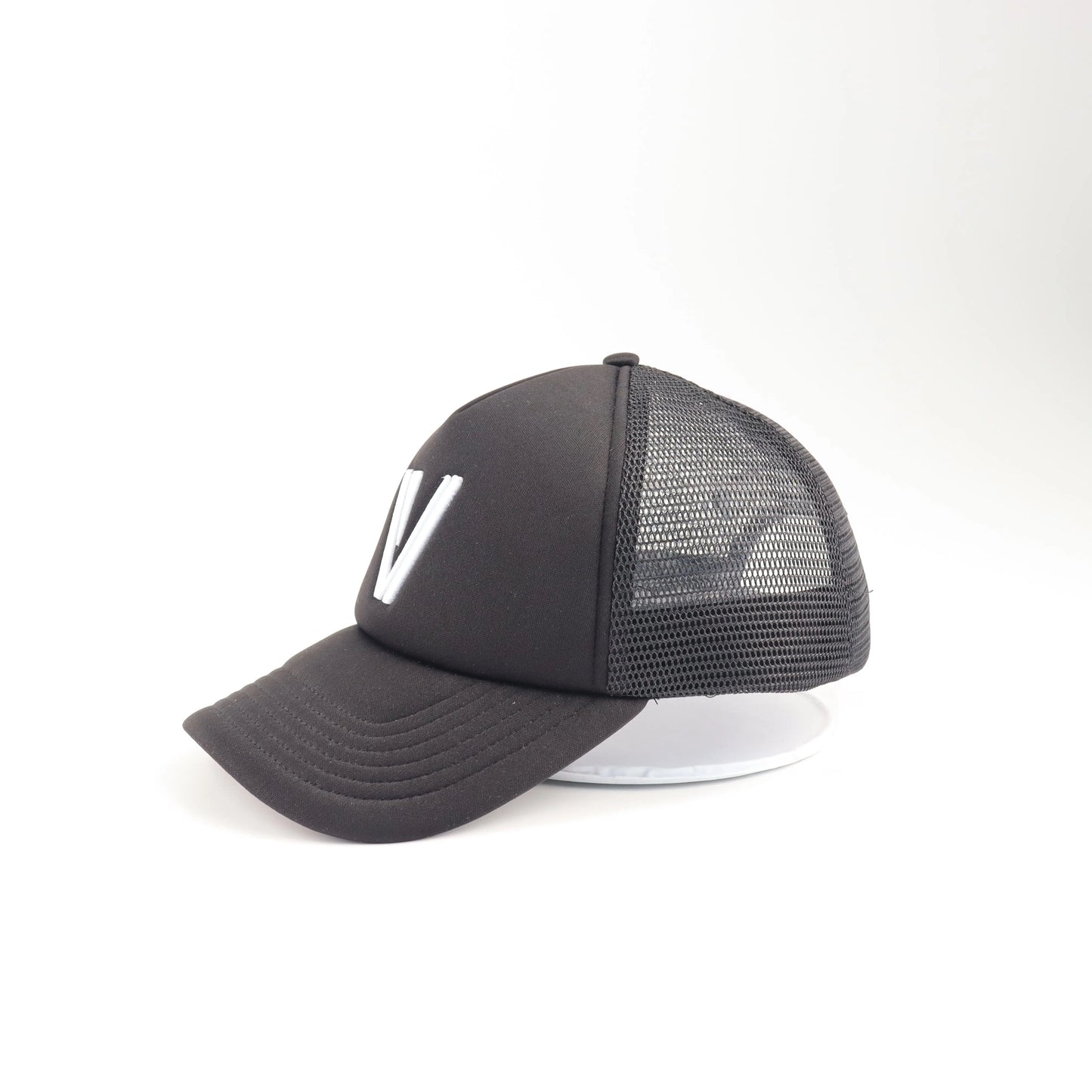 Black ValentinoValentin Trucker Cap