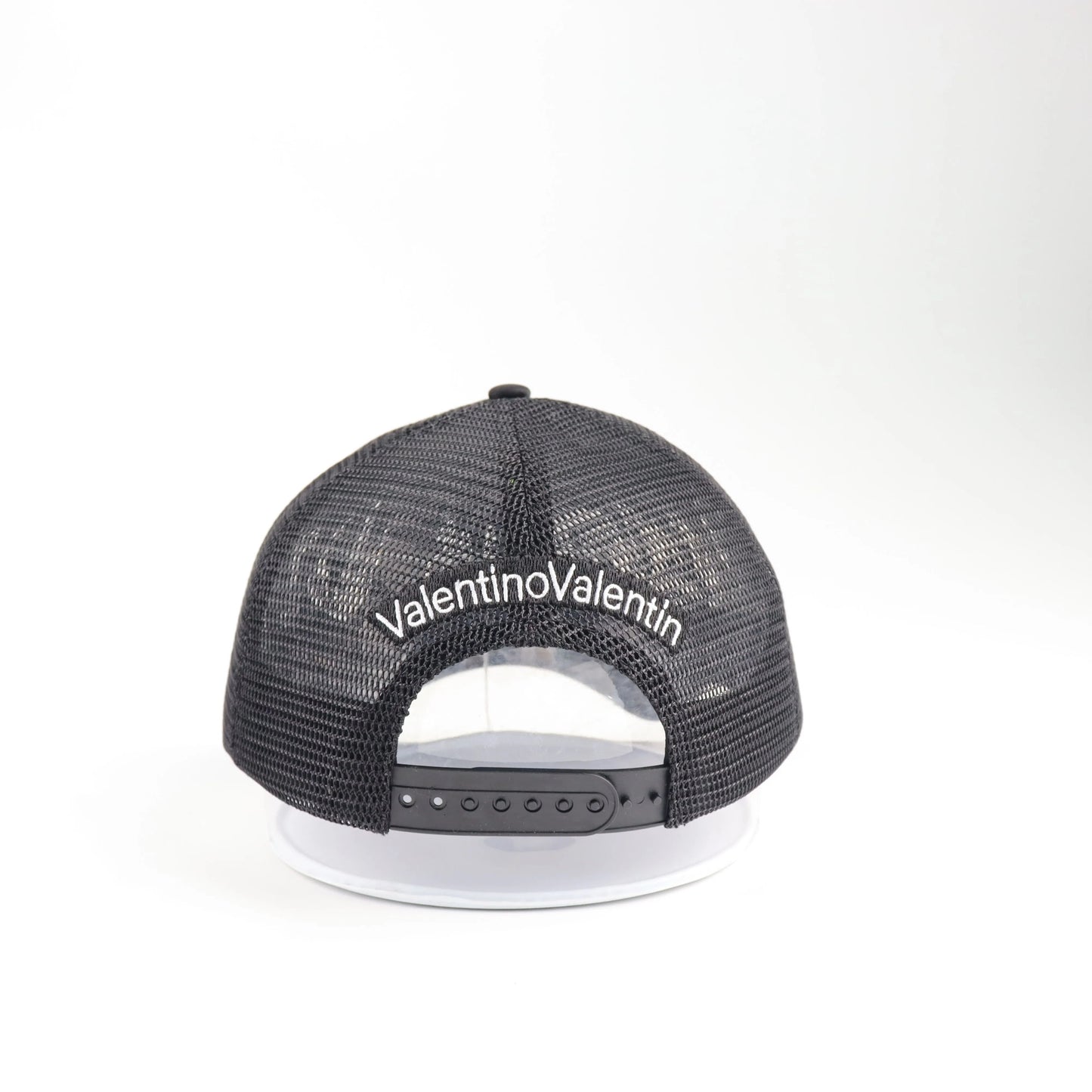 Black ValentinoValentin Trucker Cap